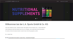 Desktop Screenshot of la-sports.de