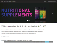 Tablet Screenshot of la-sports.de